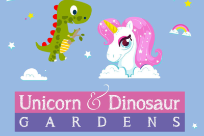 Make Your Own Unicorn or Dinosaur Mini-Garden!