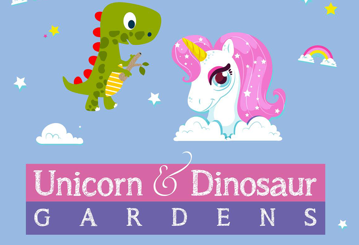 Make Your Own Unicorn or Dinosaur Mini-Garden!