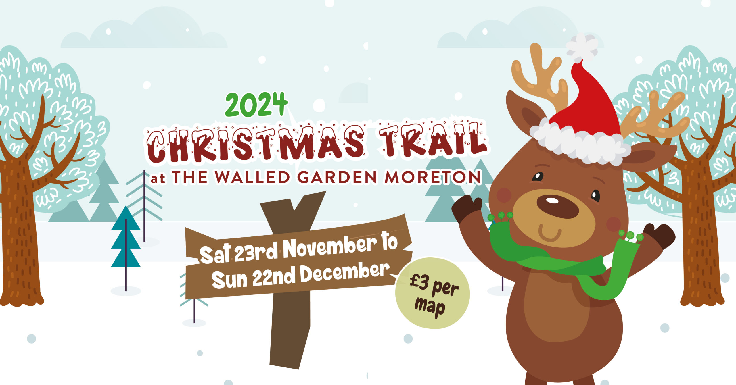 Christmas Trail 2024 – At The Walled Garden Moreton