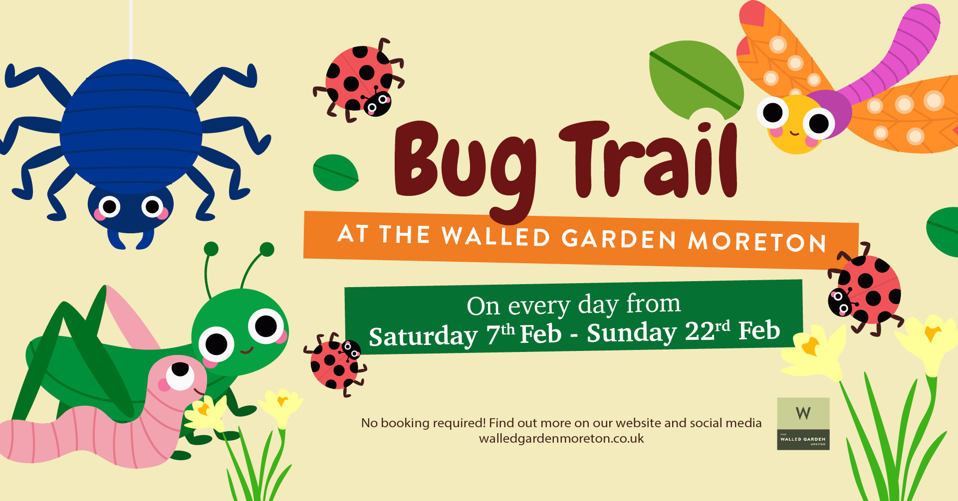 Bug Trail at The Walled Garden – February Half-Term