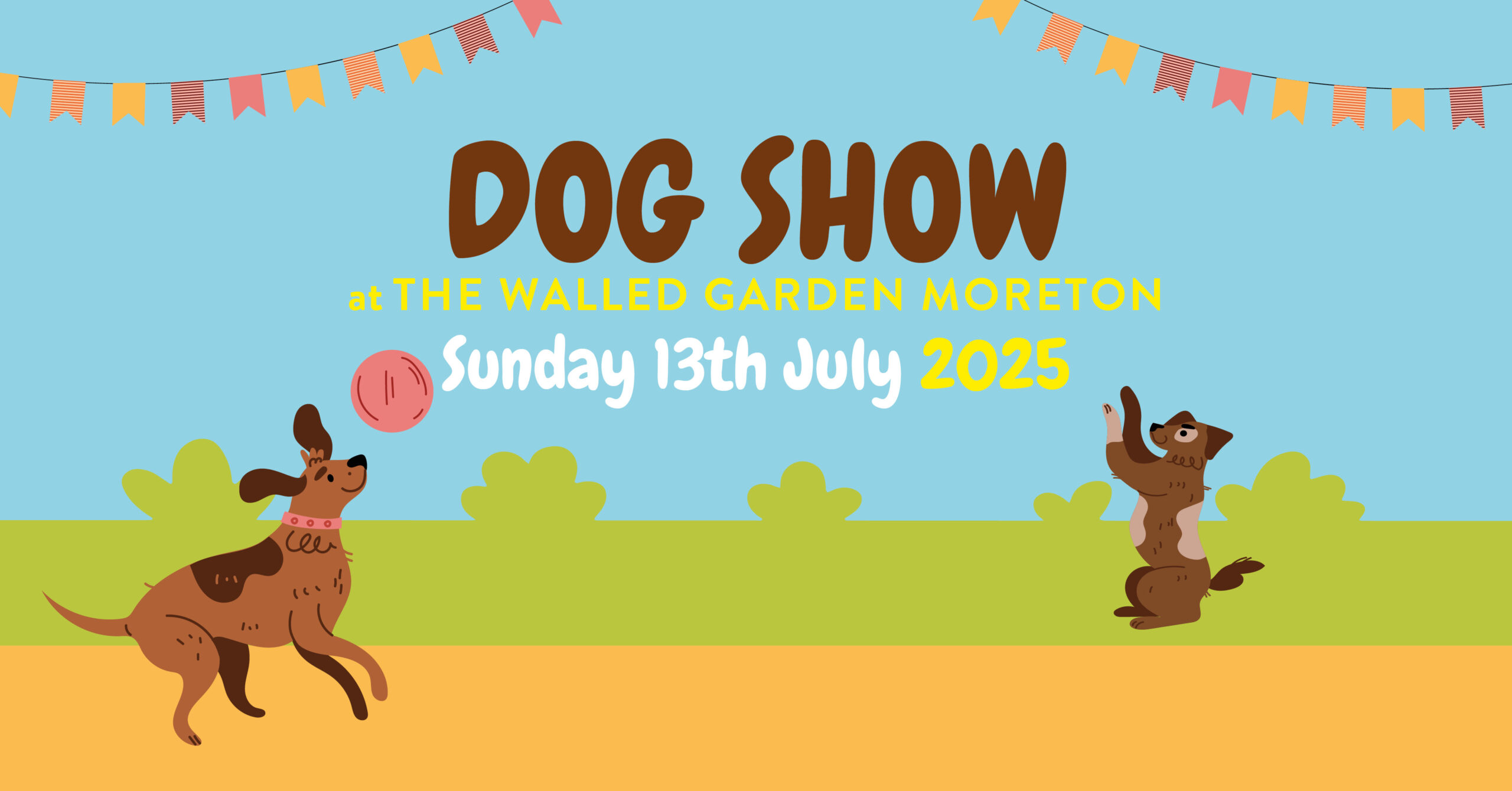 Dog Show at The Walled Garden – 2025 – Save The Date