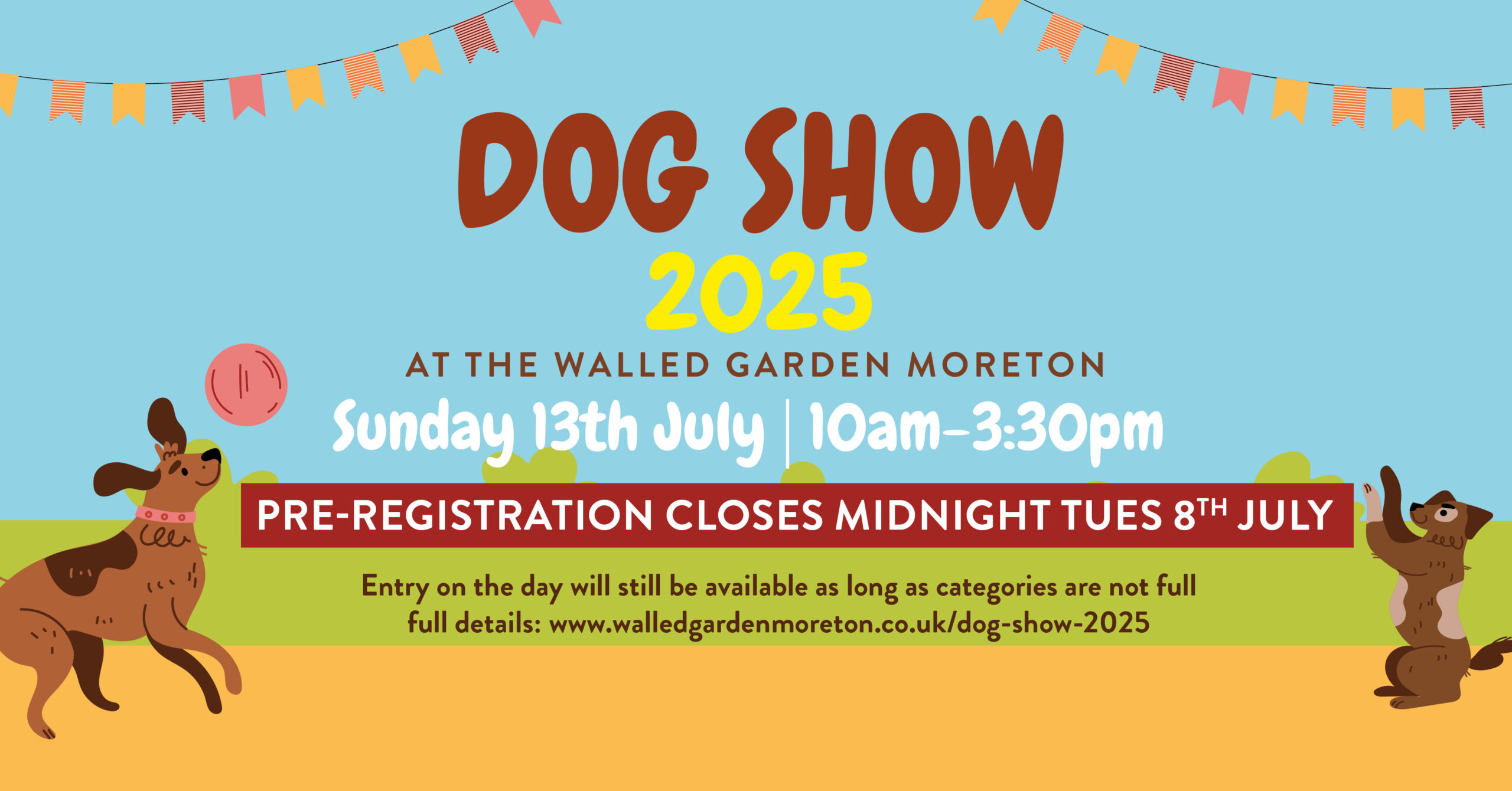 Cancelled: Dog Show – Sunday 13th July – 2025