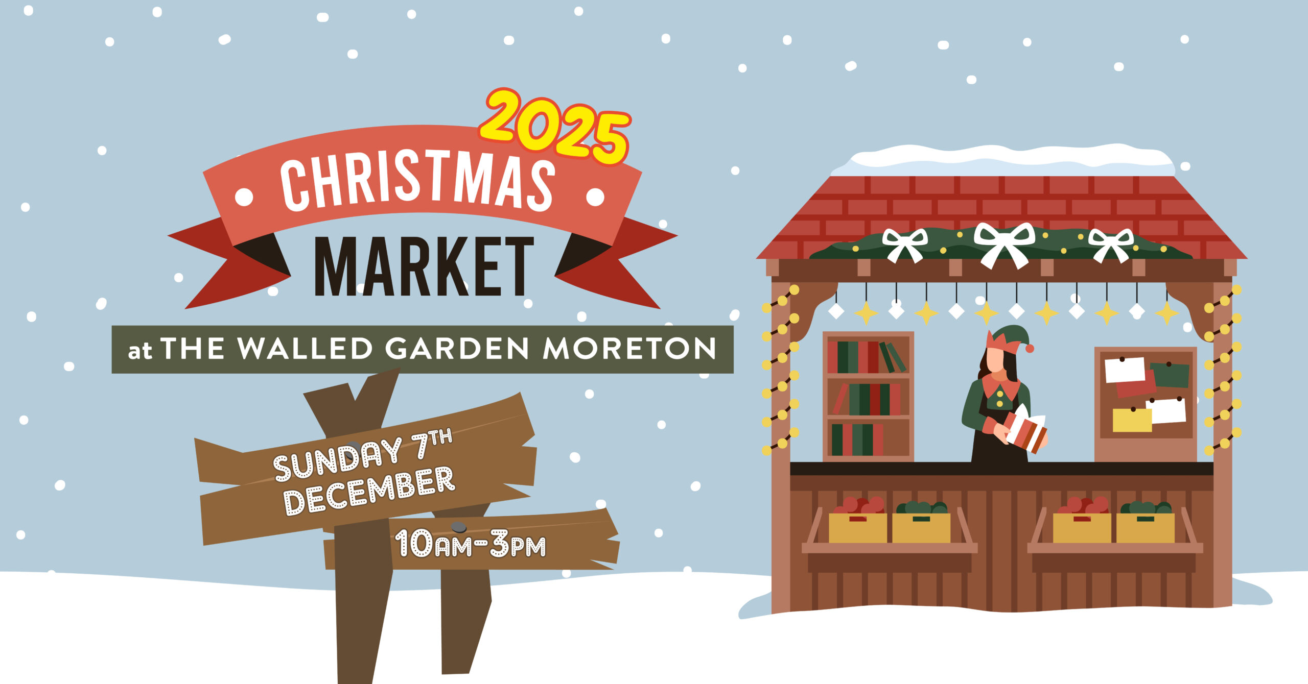 Christmas Market 2025 at The Walled Garden Moreton